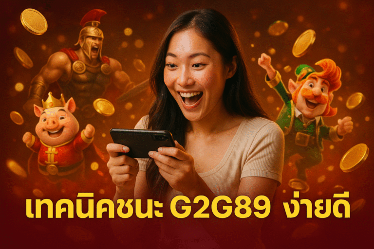 เทคนิคชนะ G2G889 ง่ายดี